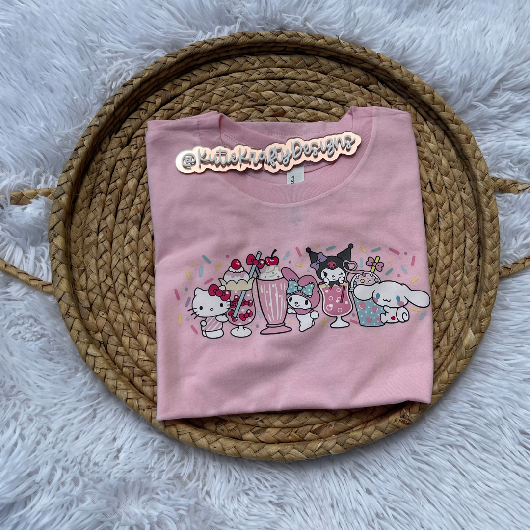 Ice Cream Kitty Adult Tee