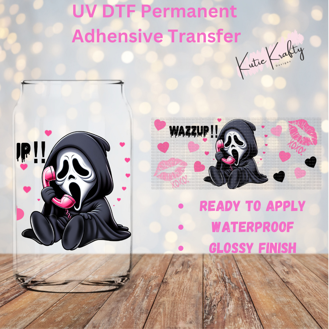 Wazzup XOXO - 16 oz Glass Wrap