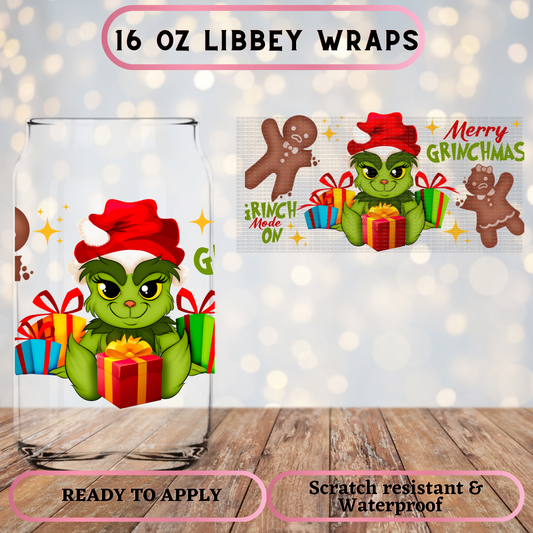 Christmas Libbey Wrap