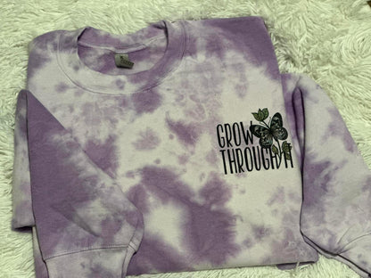 Grow Through It Tie Dye